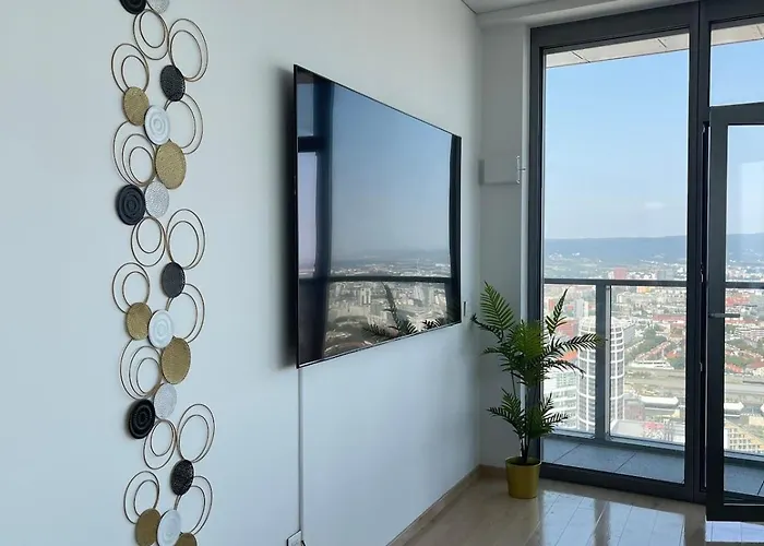 아파트 Exclusive In Eurovea Tower 브라티슬라바